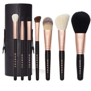 Morphe Rose babe brush set NWT
